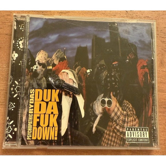 Psychopathic Rydas: Duk Da Fuk Down! CD Insane Clown Posse‎ - Picture 1 of 3